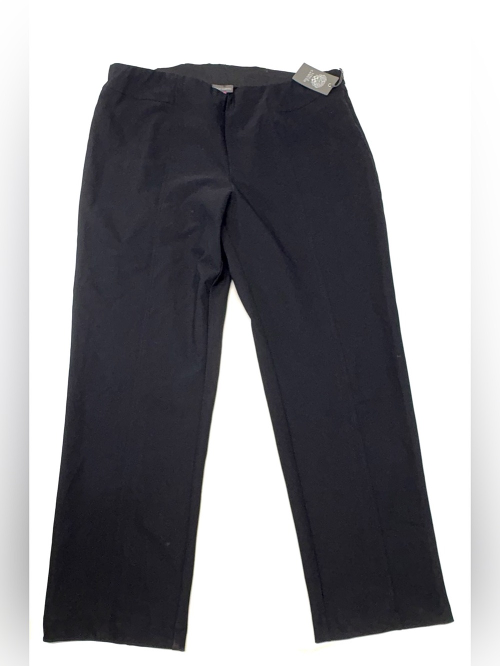 NWT Vince Camuto Black Straight Leg Dress Pants Slacks Plus Size 20W